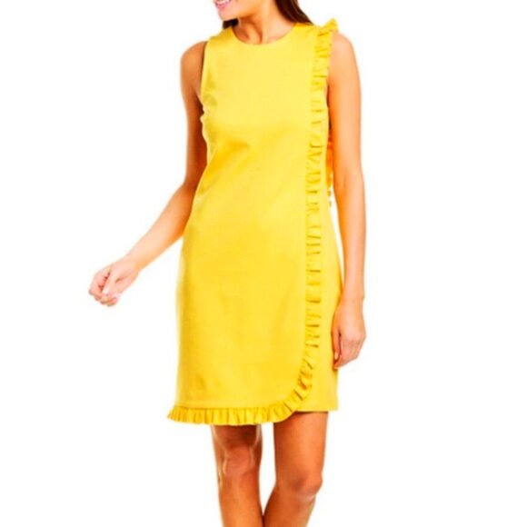 Trina Turk Ruffle Trim Dress - Picture 11 of 14